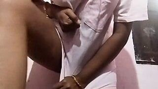 Indian Tamil Desi wife nude video recorder