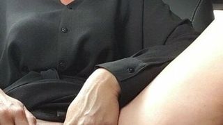 Julie’s apple out of pussy after orgasm