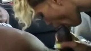 Latina Milf slobs heavily on BBC for her morning protein