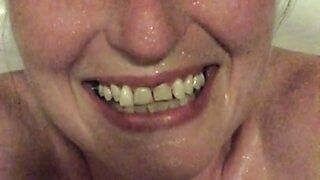 Ludicrously horny from being in a hot bath I sent a 30st 420lb dude a video telling him I wanted him on top of me