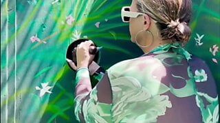 Married MILF Sucks Black Cock At  Glorly Hole In Jamaica