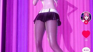 MMD Ryan.B  D-DAY – Im Feeling Good Ahri Sexy Hot Dance League of Legends KDA