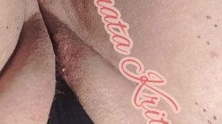 Mustarbating by the beach, horny