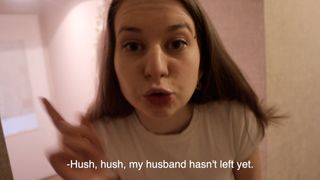 my cuckold husband didn’t even notice the lover.