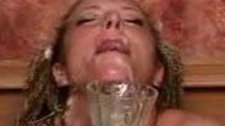 Nina Whett bukkake montage