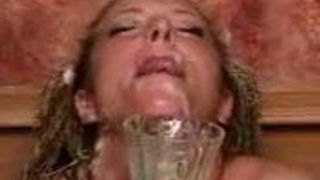 Nina Whett bukkake montage