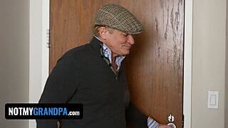 Notmygrandpa – Young Babe Gets Naked With Her Step-Grandpa To Feel Each Other’s Body For An Art Lesson