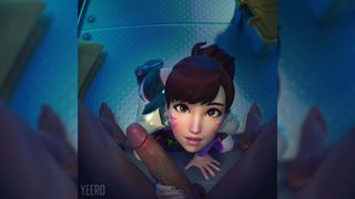 Overwatch – POV Blowjob Dva Wants Your Cum (Sound)