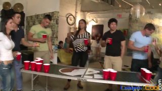 Partying college sluts riding amateur dicks