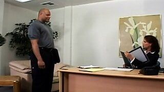 Passionate screaming beauty got put on cock