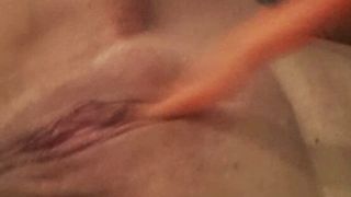 Shes mine – made her cum with a carrot