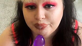 thic fat busty girl sucks you off