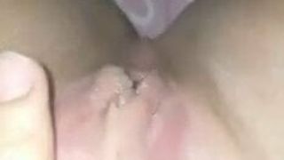 Tun girl enjoying her pussy