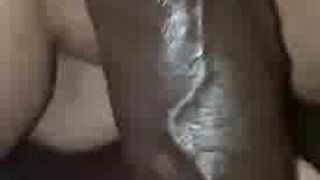 Wife proving she can take BBC!