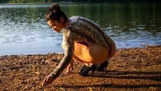 4K – Thong Bodysuit at the Beach