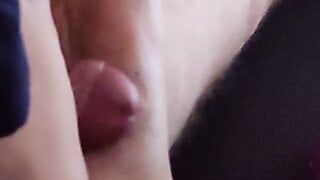 Amateur Footjob fuck feet atum time