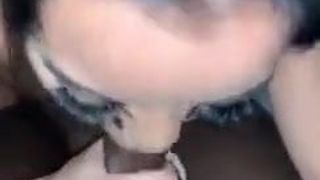 Black cock is petite in Asia