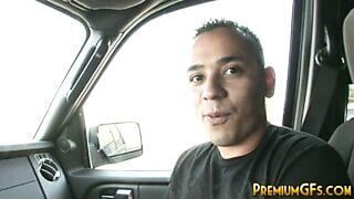 Carmella Bing drenched in hot bukkake