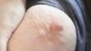 early morning with thelady boob play