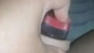 Friend Natalia Bibiana from Mercedes Village San Luis finger