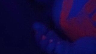 Fuck doggystyle in slow motion + creampie