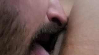 Her creamy pussy looks tasty