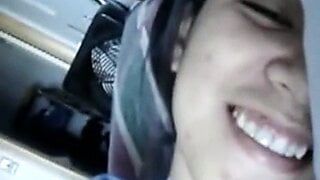 Horny Indonesian girls try lesbian sex