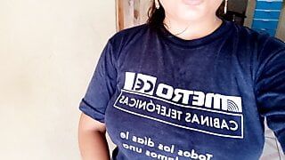 huge tits in the gym exhibition