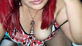 I love how my stepmom sucks my cock