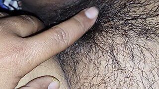 Indian Virgin hairy pussy view.