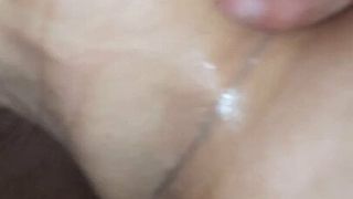 Mamandola y jugando con la leche