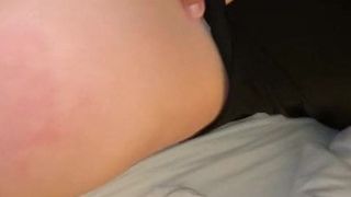 Mature side piece fucked at cheap motel