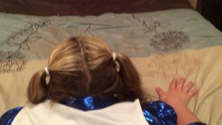 Naughty Ally Anal Cheerleader