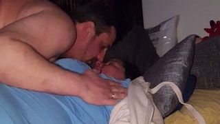 Play with my Big tits and Kiss me