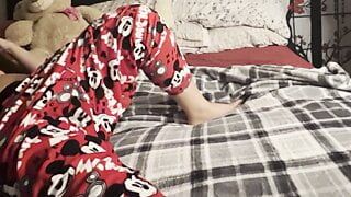 Russian young Slut playing with her self