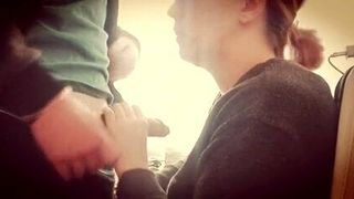 sister sucks my dick