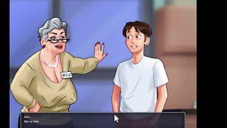 Summertime saga – i fucked old roz