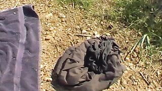 Superb German MILF gets her hairy pussy pounded in POV