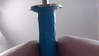 Tight Pussy getting pounded by fucking machine