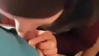 Tunisienne hijab blowjob