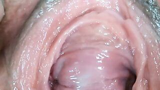 wide pussy gape, awesome