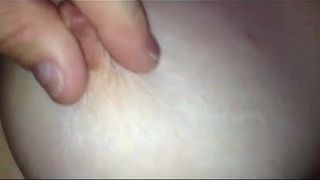 wifes big tits, ripe nipple & hairy pits