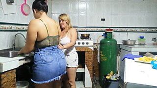 1 PART MY STEP-DAUGHTER HELP ME DO CLEANLINESS AT HOUSE AND WE HAVE FUN TOGETHER