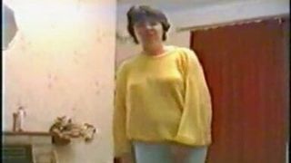 And wife strips and jumps