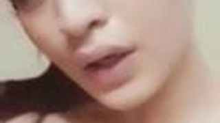 Bengali Uk teasing with her tongue