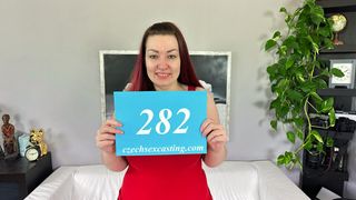 Busty whore gets bitch fucked in casting