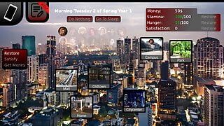 Coed Conquest-Busty Milf gets the gift of anal