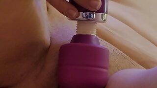 Dotty Cums Hard With Her Magic Wand (Close Up)