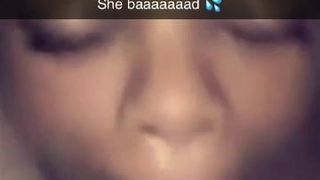 Ebony Amateur sucking Dick