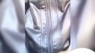 FisherXXX My Friend Leather jacket jerk off